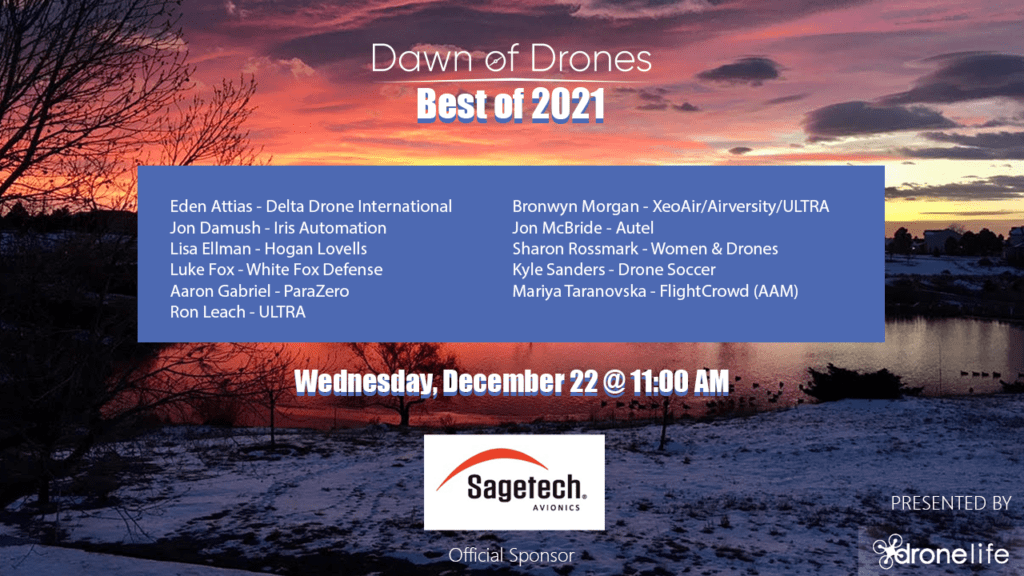 Better of 2021 on Daybreak of Drones Thought Leaders