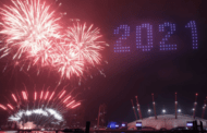 SkyMagic Drone Light Show Over London Welcomes in the New Year