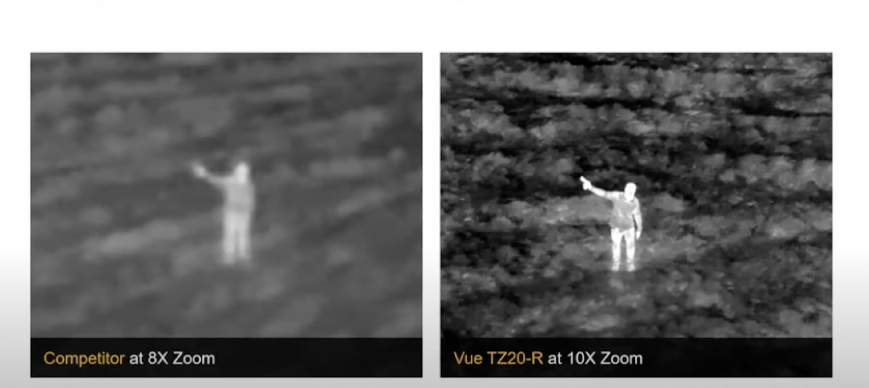 radiometric thermal zoom