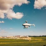 hybrid powered unmanned helicopter