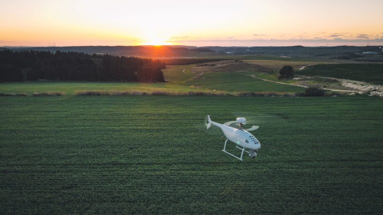 Hybrid Powered Unmanned Helicopter Steadicopter - DRONELIFE