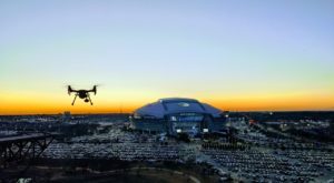 illegal drones at sporting events