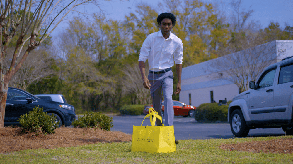 food delivery by drone