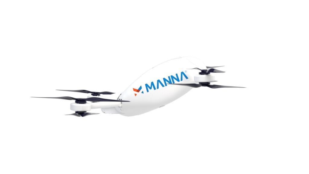 Manna in the U.S. Irish Drone Delivery Service - DRONELIFE