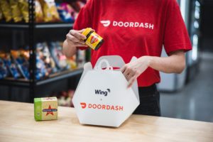 door dash by drone