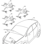 Drones jump start car Ford Patent