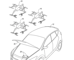 drone jump start car ford patent