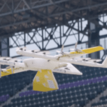 drone delivery stadium