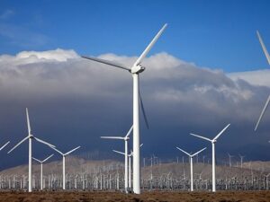 512px Wind turbines in southern California 2016