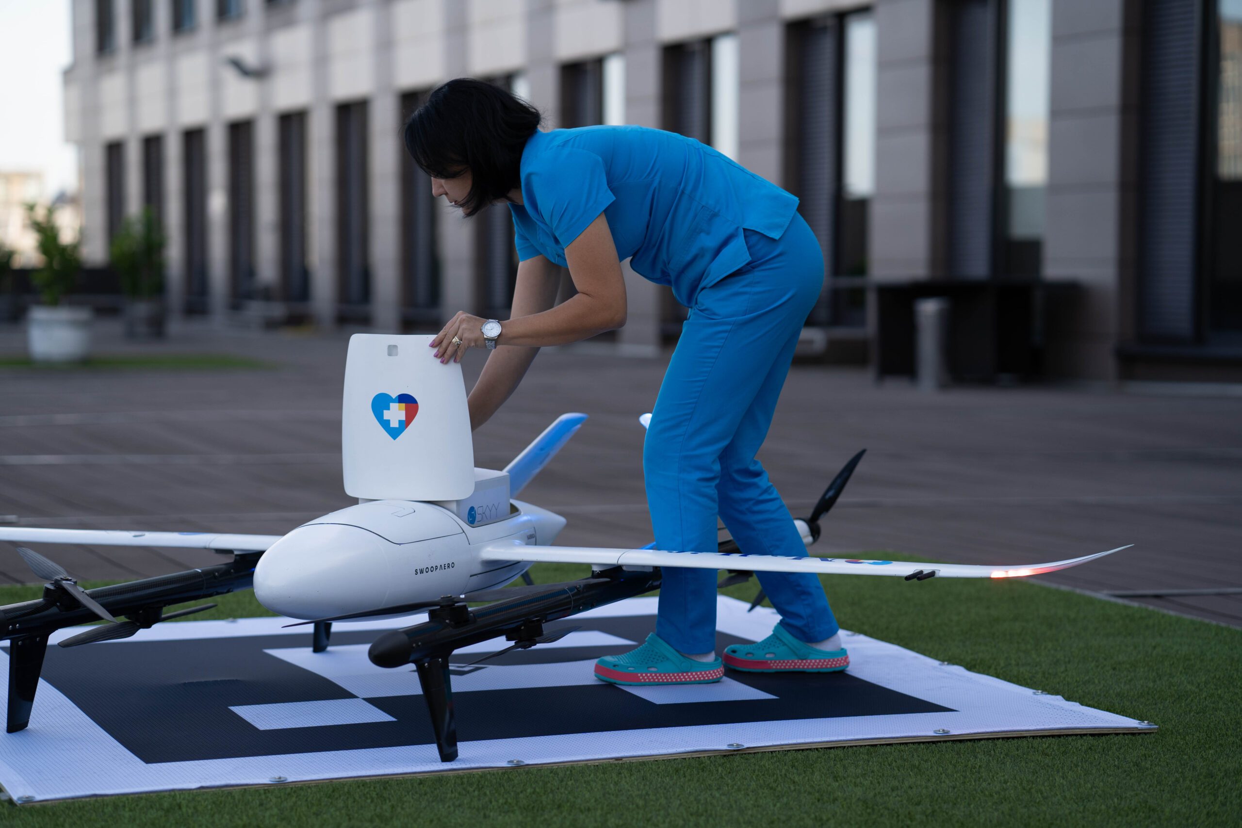 Skyy Network, Medlife, drone delivery of lab samples