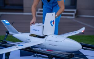 drone delivery of lab samples, MedLife, Skyy Network