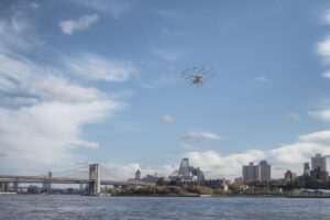 Volocopter air taxi New York City