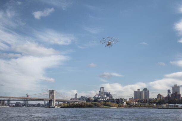 Volocopter Air Taxi Flies in New York City - dronelife.com