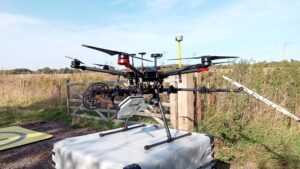 radar drones soil monitoring Cranfield University