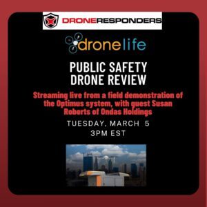 Susan Roberts Public Safety Drone Review, drone headline