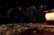 Sky Elements' Super Bowl Drone Show Lights Up Las Vegas