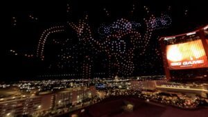 super bowl drone show