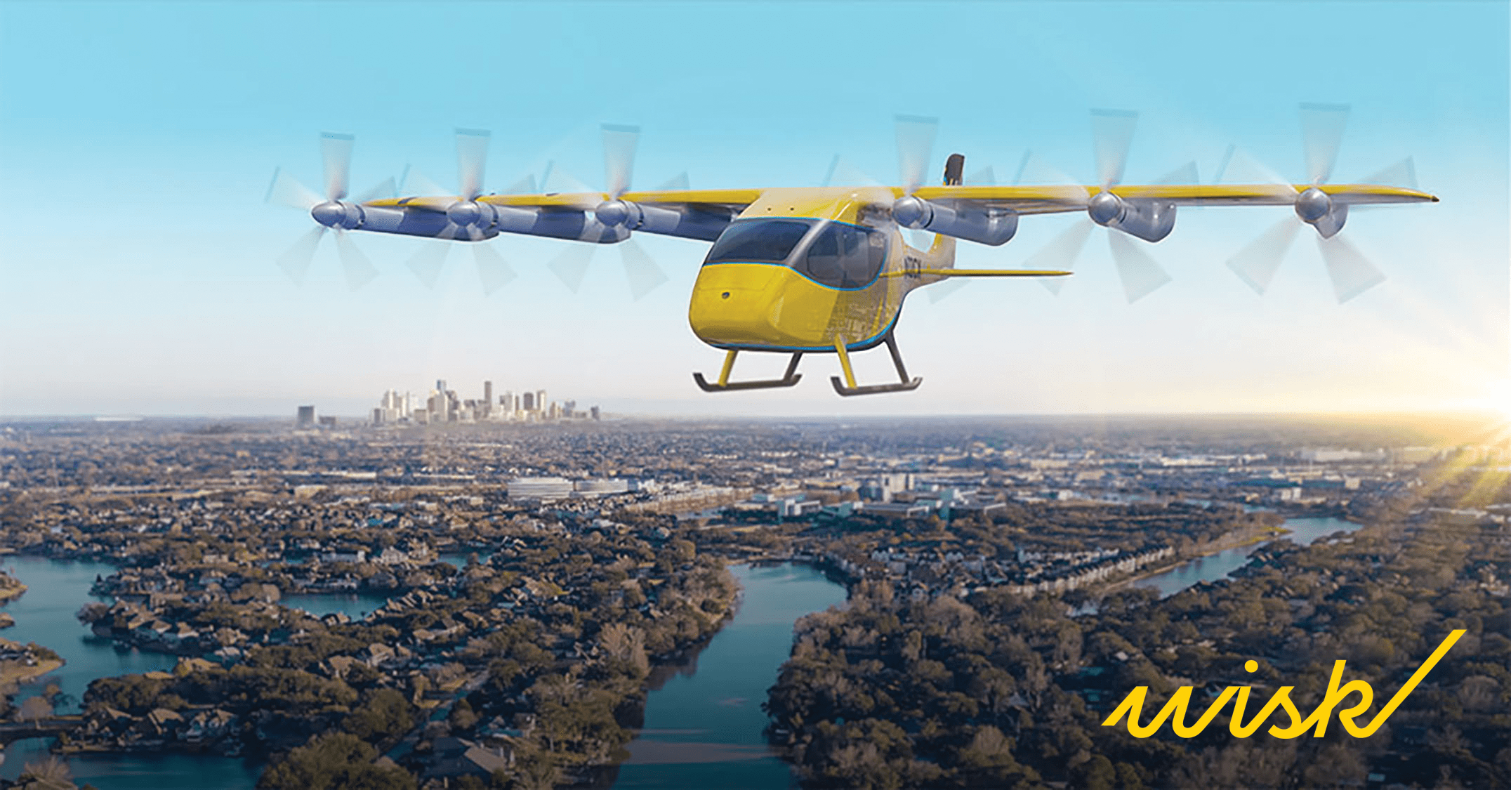 Autonomous Air Taxi Texas,Wisk autonomous air taxi