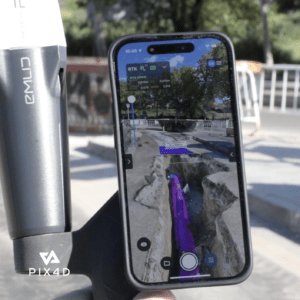 PIX4Dcatch augmented reality