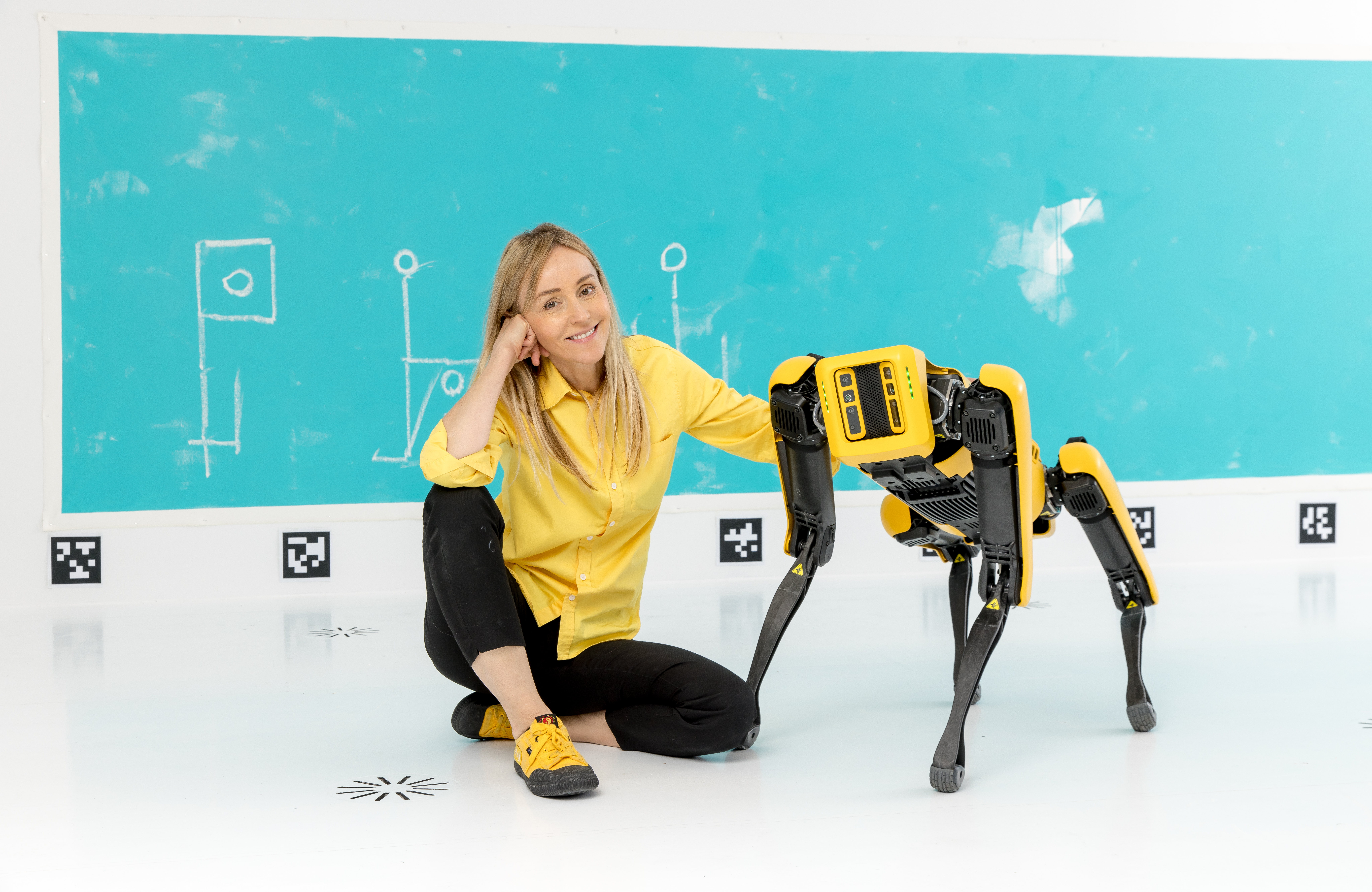 Boston Dynamics Spot Robots art