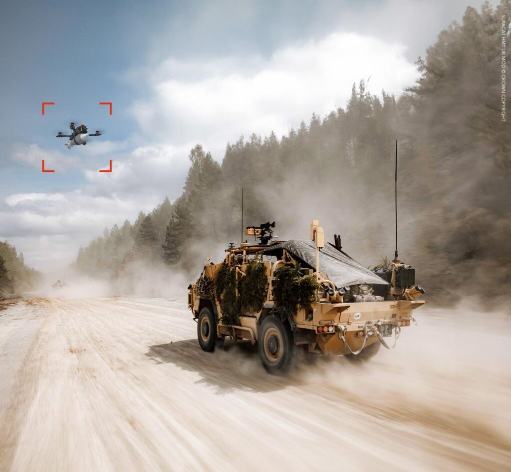 vehicle mounted counter UAV DeDrone OntheMove DeDrone OTM