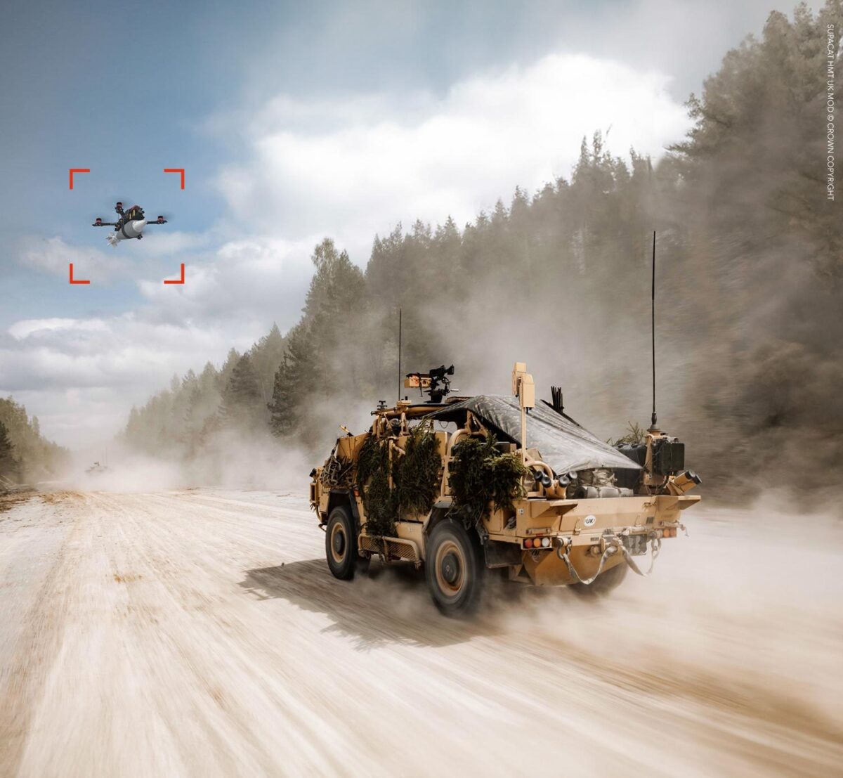 Automobile Mounted Counter UAV Dedrone OntheMove