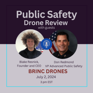 Brinc on Public Safety Drone Review