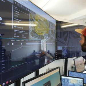 Discover advanced drone operations in Hamburg with HHLA Sky's innovative Integrated Control Center.