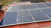 Drones Solar Panel Cleaning