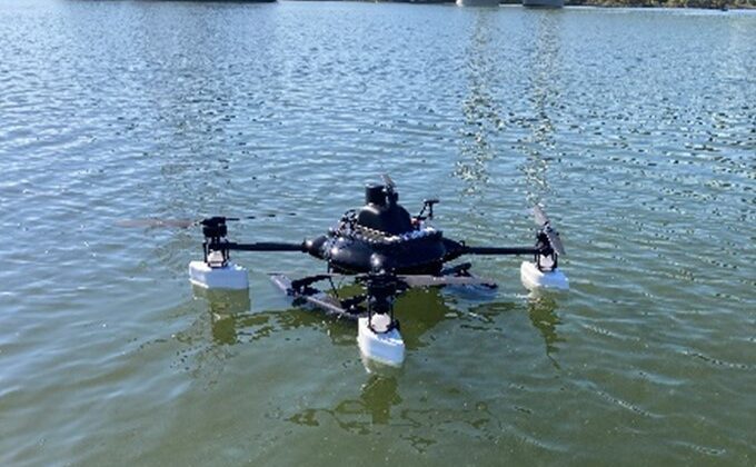 Drone para estudio oceanográfico