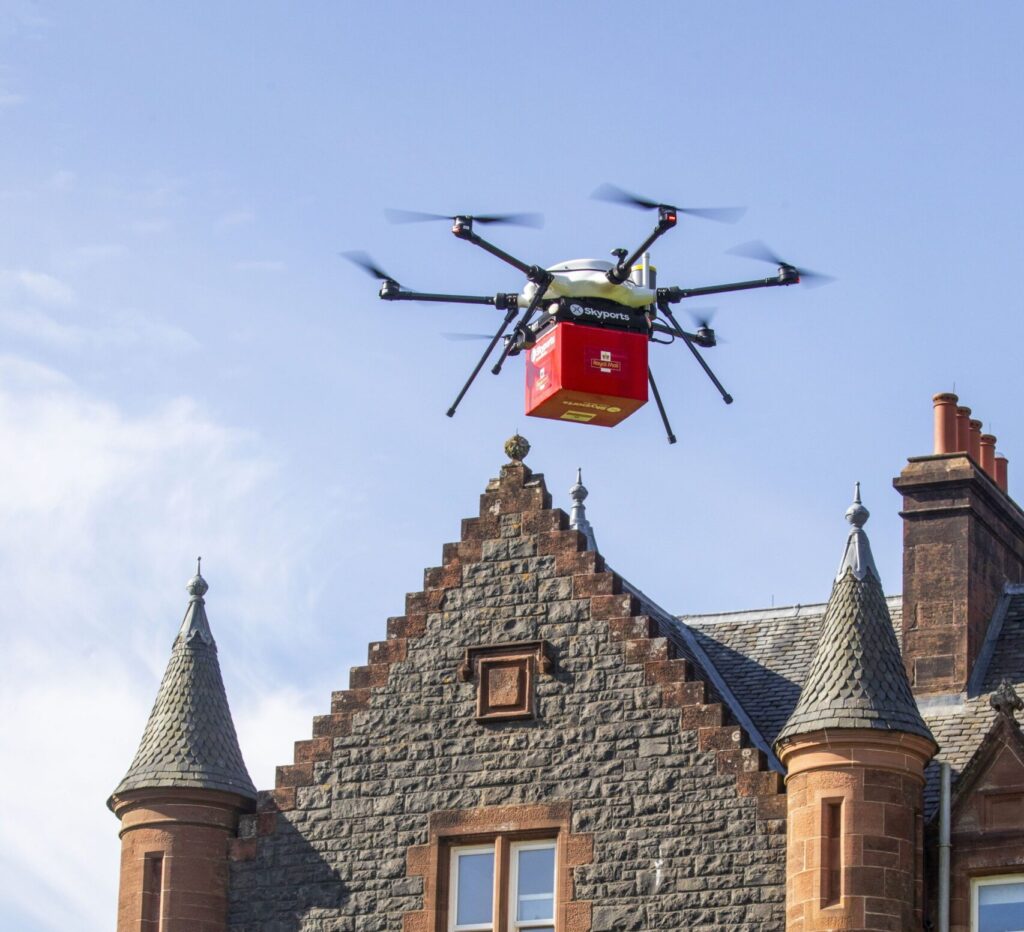 royal mail drone delivery