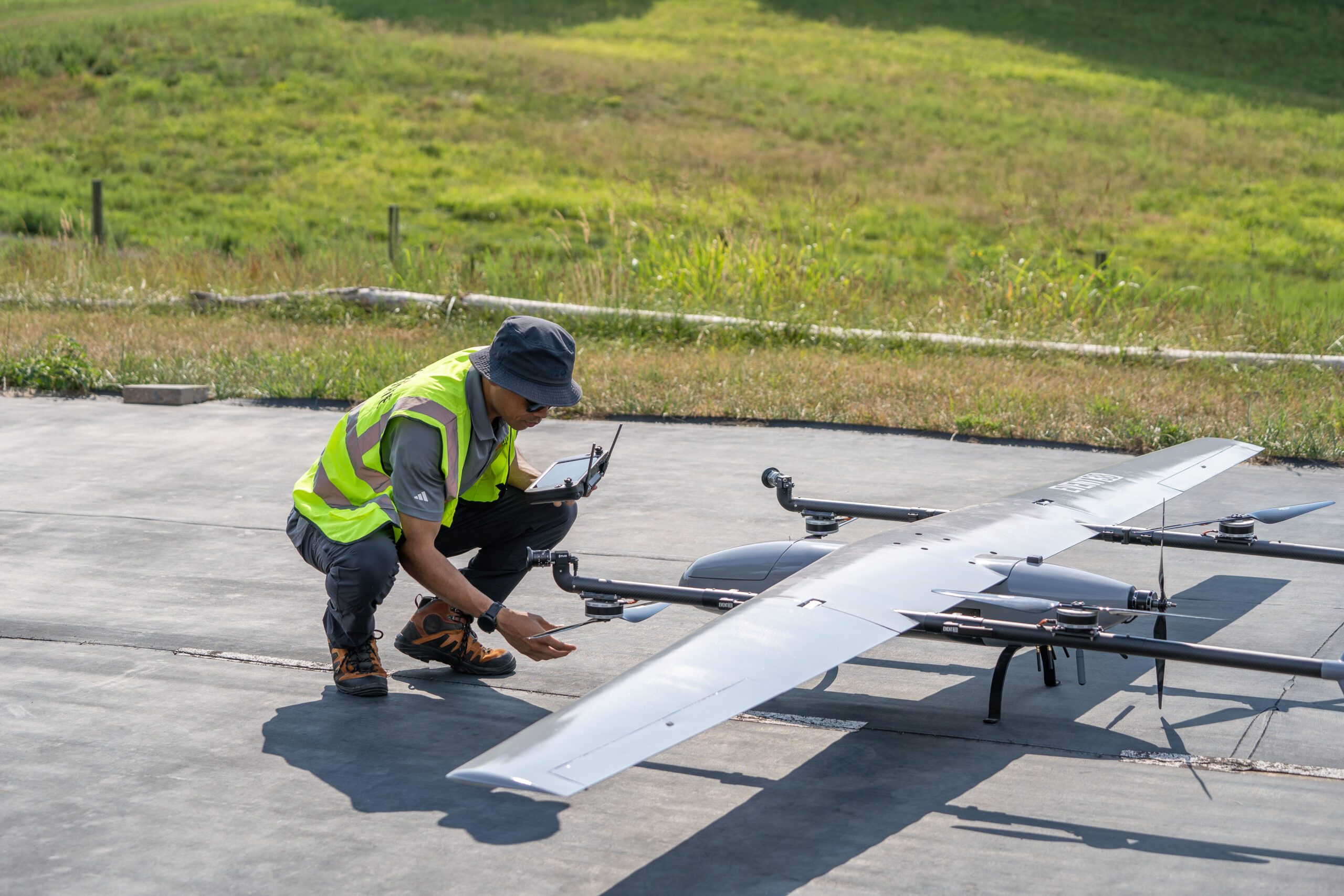 BVLOS pipeline inspection drone