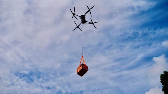 Drone Transport for Harvest