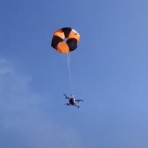 U.S.-made drone parachutes