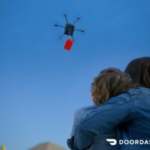 DoorDash and Flytrex drone delivery