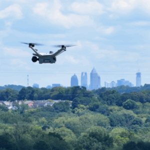 Flock Safety drone providing aerial security