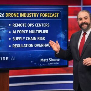 SkyfireAI drone industry predictions 2026