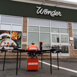 New Jersey drone food delivery