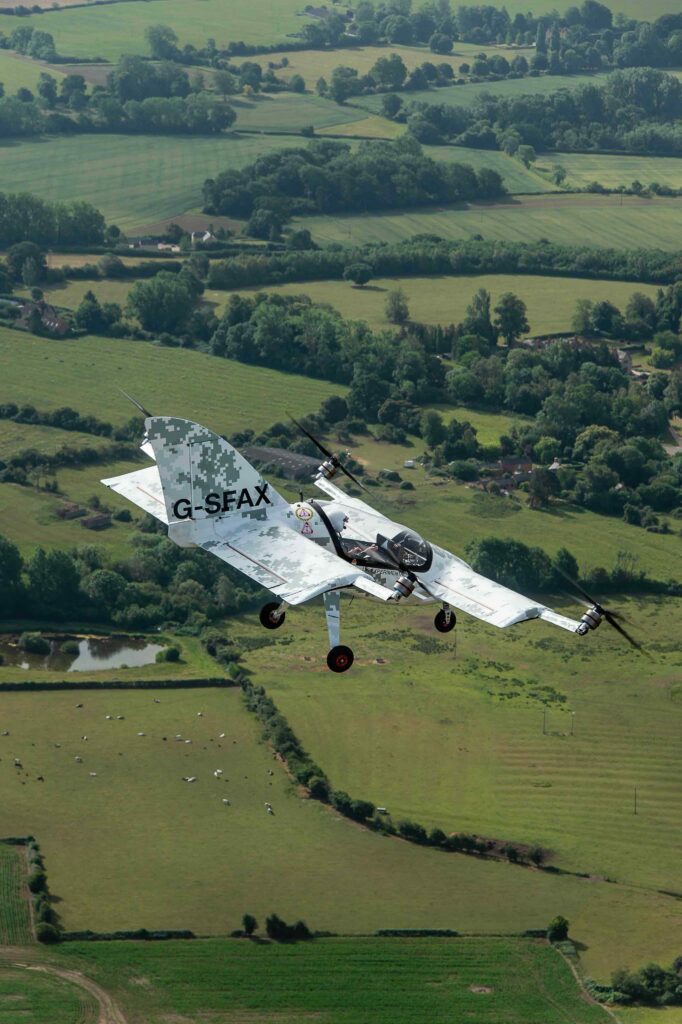 Skyfly Axe two-seat personal eVTOL