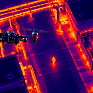 SunTek Thermal IR-1 NX board for thermal camera and onboard AI integration in drones
