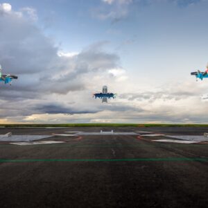 Amazon Prime Air delivery drone, the subject of state regulatory review and community concerns in Westborough, Massachusetts.