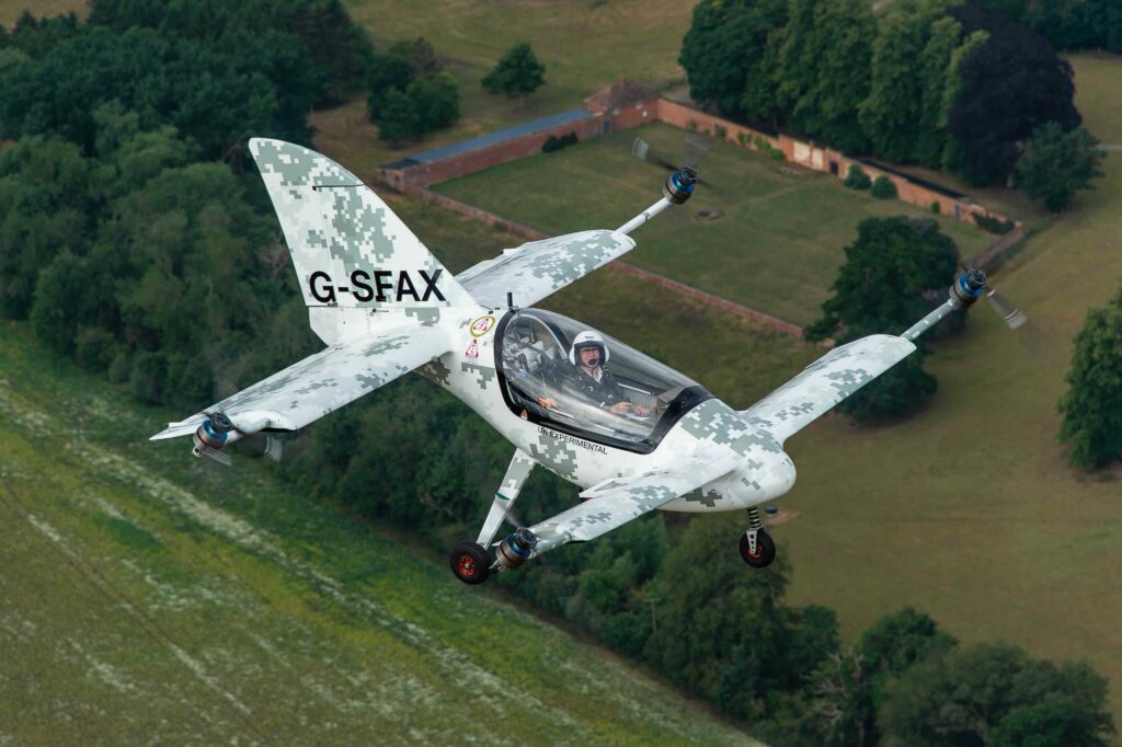 Skyfly Axe two-seat personal eVTOL